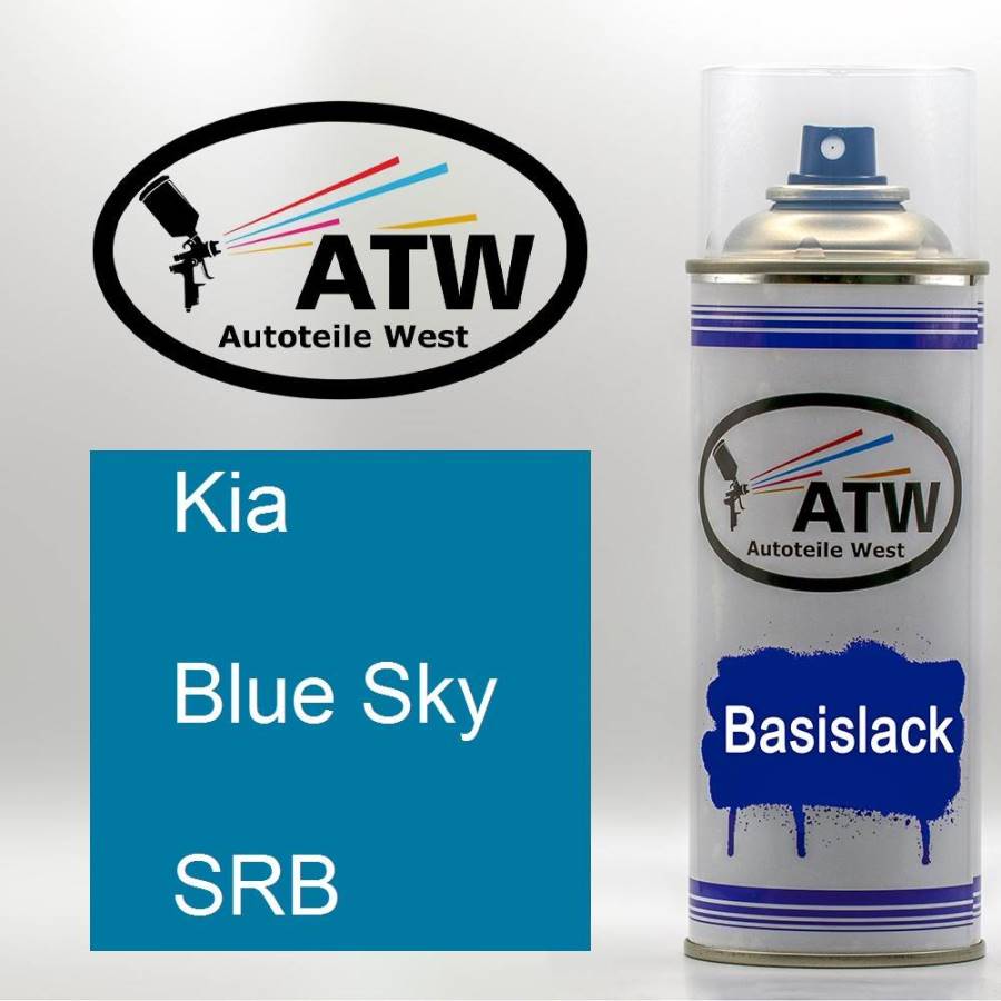 Kia, Blue Sky, SRB: 400ml Sprühdose, von ATW Autoteile West.